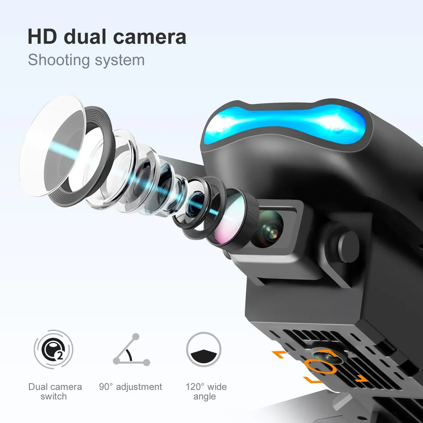Fpv Brushless Rc Drone 4K - E99 K3 Pro 4K Drone Faltbare