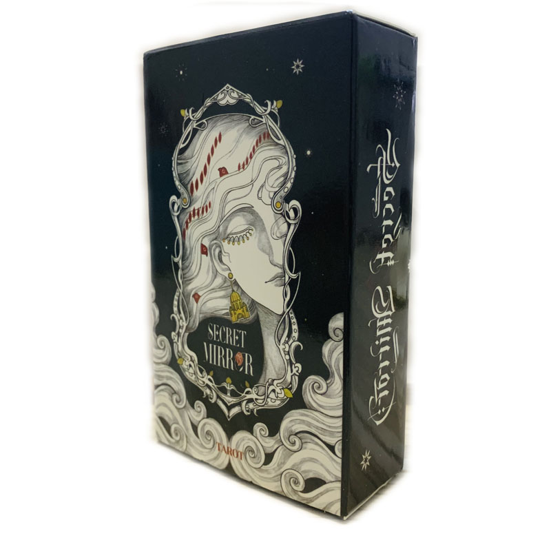 Tarot Cards Deck With Guidebook - Secret Mirror Tarot-Karten, 80 Decks, 10