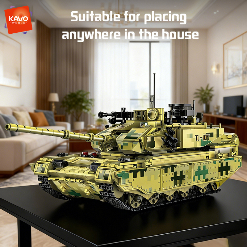 KAVOWORLD 2042-teiliger Simuli – Lego Compatible Military Tank Bewertung und Preis