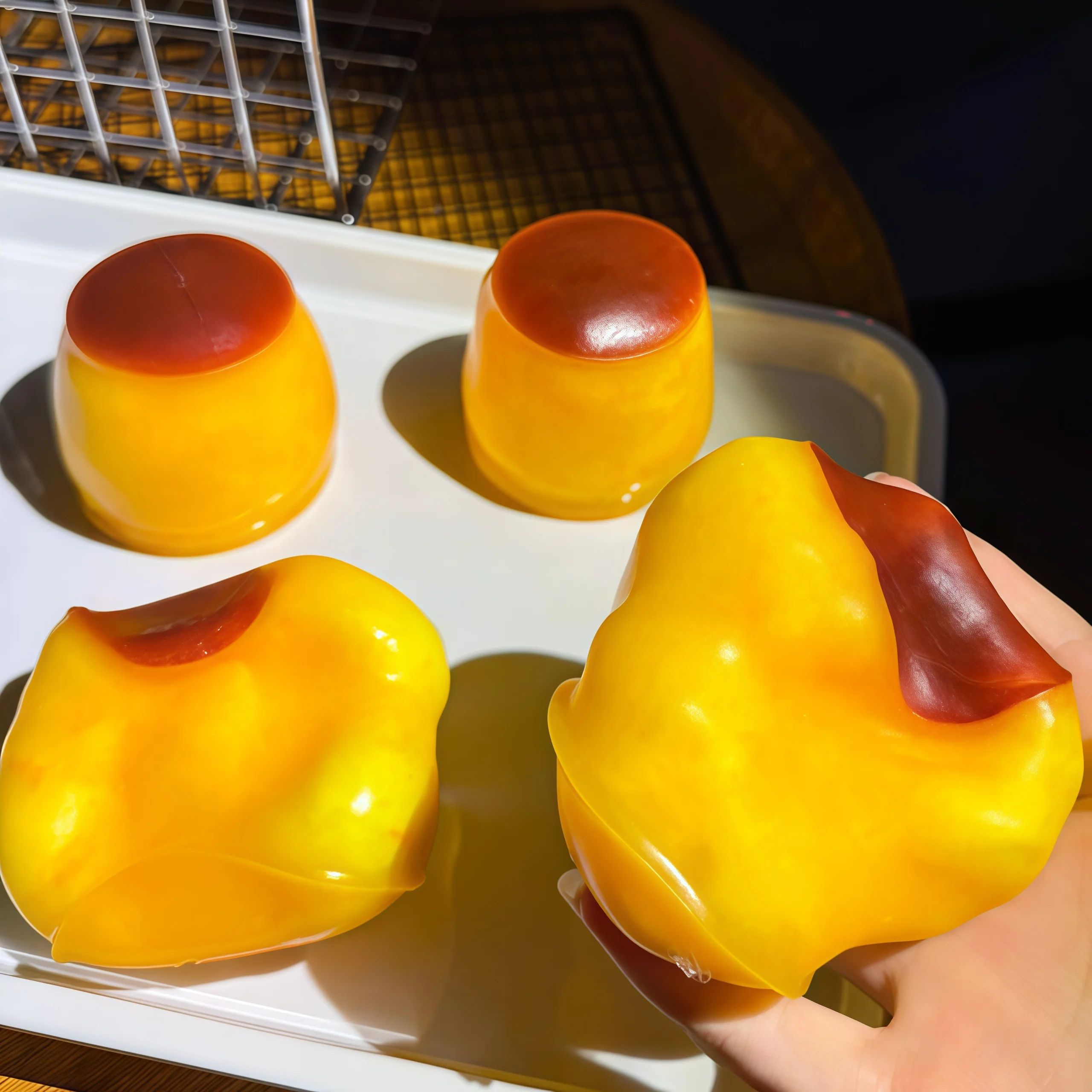 Karamell-Pudding-Block-Quetsch – Building Blocks Bewertung und Preis