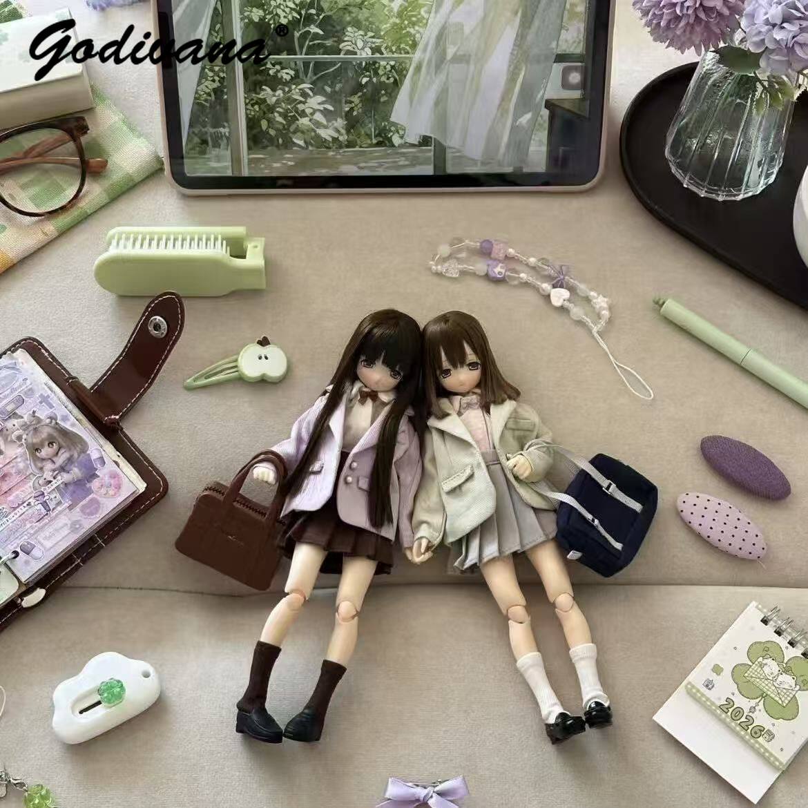 Blythe/OB22/24/azone Puppenkle – Bjd Doll 1 6 Full Set With Clothes Bewertung und Preis