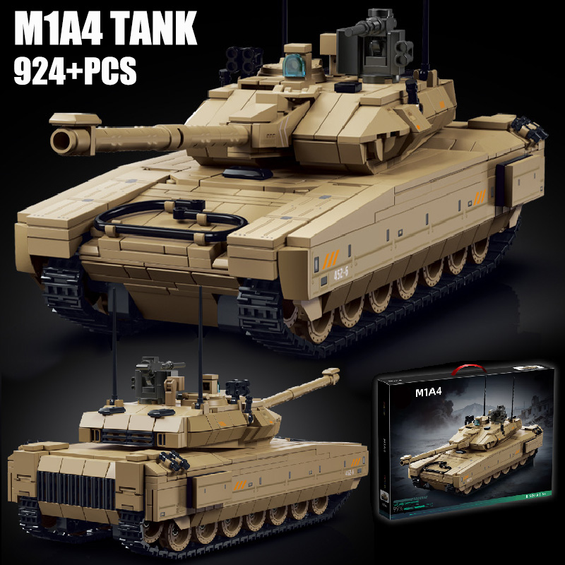 Militärisches 924-teiliges Del – Lego Compatible Military Tank Bewertung und Preis