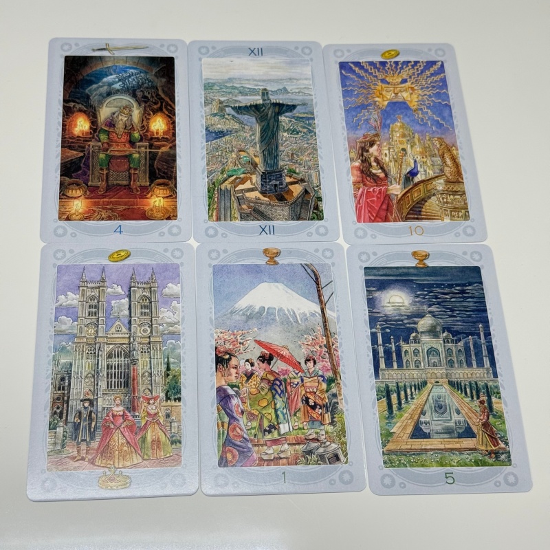 ТАРО СВЯЩЕННЫХ МЕСТ Russische  – Tarot Cards Deck With Guidebook Bewertung und Preis