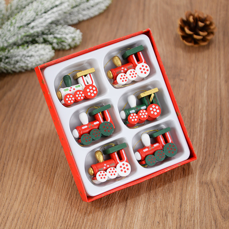 Holz-Zug-Anhänger Weihnachtsba – Dolls Bewertung und Preis